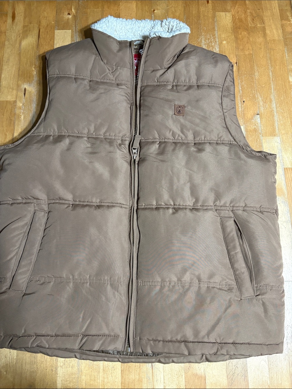 Coleman Brown Quilted puffer Vest